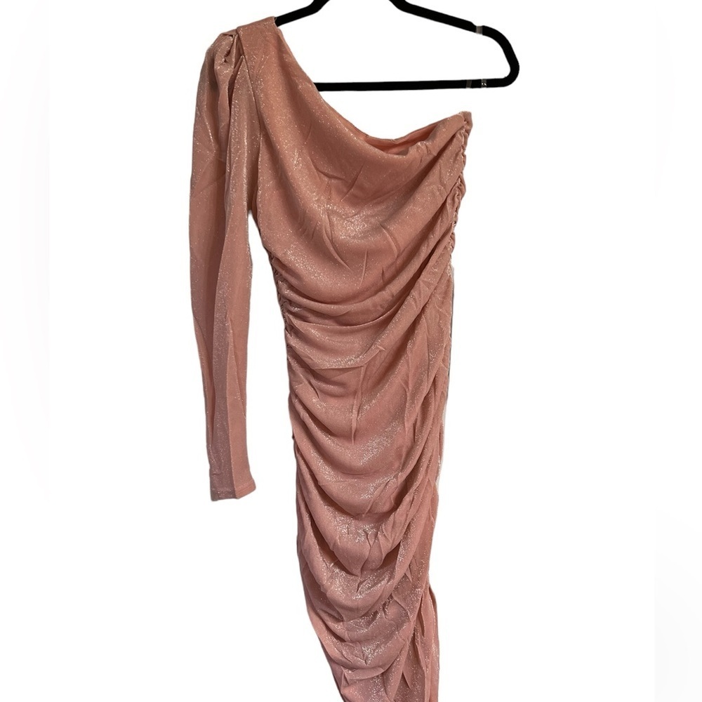 Rose gold dress